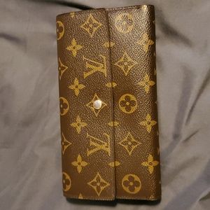 Louis Vuitton brown monogram wallet